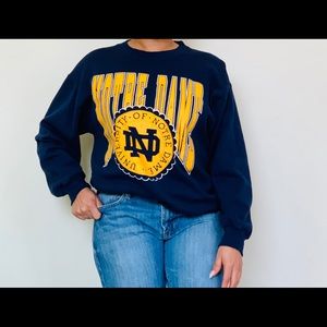 Vintage university sweater
